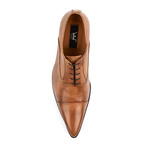 Principi Milano // Leather Cap Toe // Tan (Euro: 41)