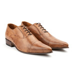 Principi Milano // Leather Cap Toe // Tan (Euro: 41)