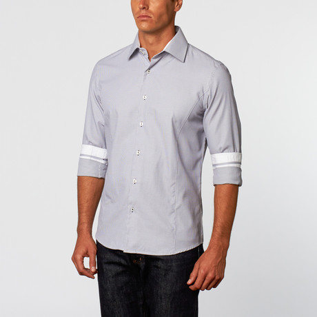 Button-Up Shirt // Grey (S)