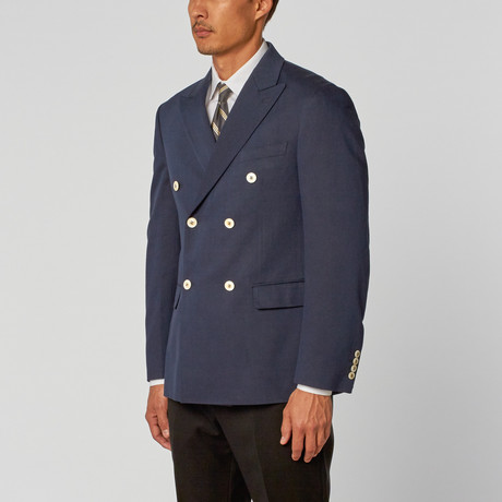 Double-Breasted Jacket // Navy (US: 36S)