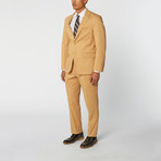 Cotton 2-Piece Suit // Khaki (US: 40R)