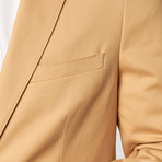 Cotton 2-Piece Suit // Khaki (US: 40R)