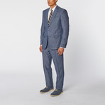 Modern Linen 2-Piece Suit // Blue (US: 42R)