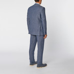 Modern Linen 2-Piece Suit // Blue (US: 38S)