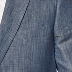 Modern Linen 2-Piece Suit // Blue (US: 42R)