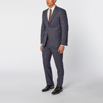 Classic Wool 2-Piece Suit // Blue Plaid (US: 38S)