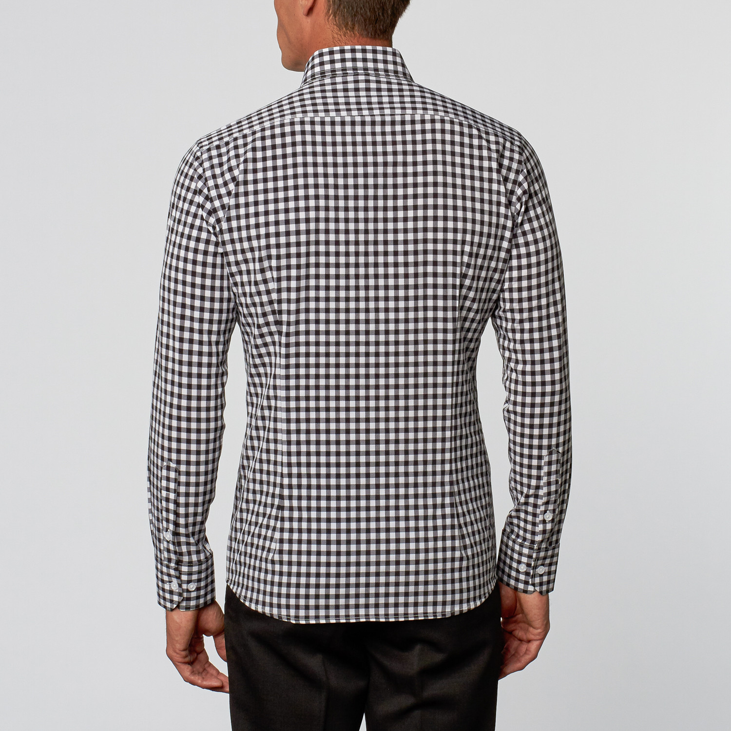 State & Liberty // Brennan Button-Up // Black Check (S) - State ...