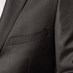 Wool 2-Piece Suit // Charcoal (US: 40S)