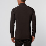 Von Button-Up // Solid Black (XL)