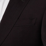 Dante Notch Lapel 2-Piece Suit // Black (Euro: 56)