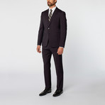 Lucca Notch lapel 2-Piece Suit // Black (US: 50R)