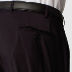 Lucca Notch lapel 2-Piece Suit // Black (US: 50R)