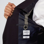 Lucca Notch lapel 2-Piece Suit // Black (US: 50R)