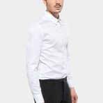 Casual Dress Shirt // White (M)