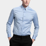 Solid Dress Shirt // Blue (2XL)