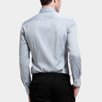 Solid Dress Shirt // Grey (L)