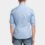 Solid Dress Shirt // Light Blue (L)