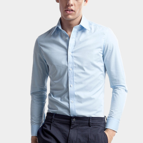 Classic Dress Shirt // Light Blue (XS)