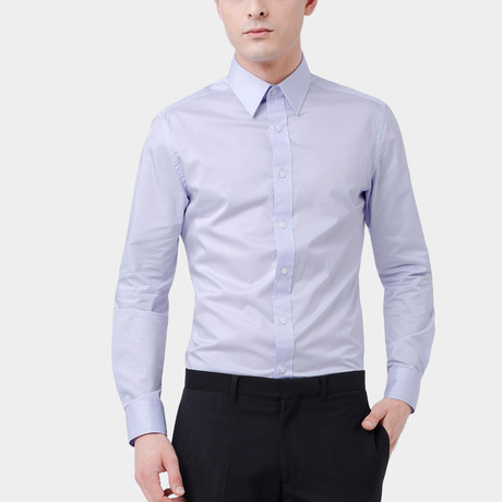 Classic Dress Shirt // Light Purple (XS)