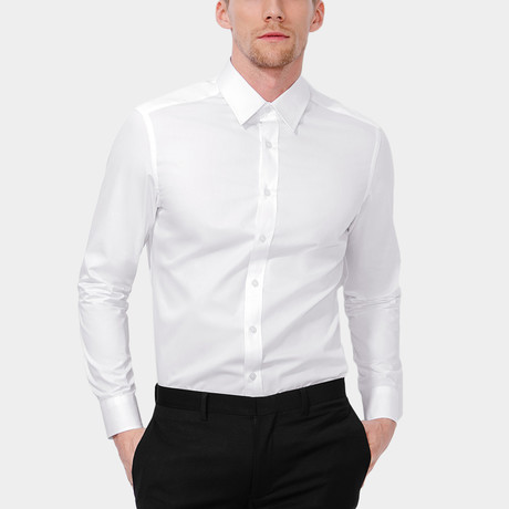 Classic Dress Shirt // White (XS)