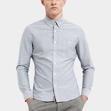 Evening Dress Shirt // Grey (XS)