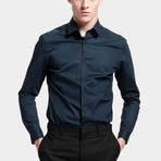 Vital Dress Shirt // Navy (S)