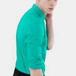 Bold Dress Shirt // Green (M)