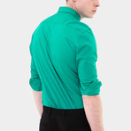 Bold Dress Shirt // Green (M)