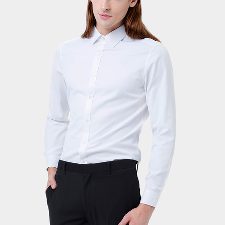 Ruth Dress Shirt // White (XS)