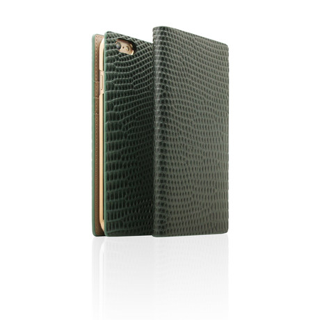 D3 ILL Flip Cover Case // Green (iPhone 6/6s)