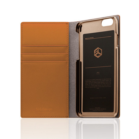 D5 CSL Flip Cover Case // Tan (iPhone 6/6s)