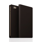 D5 CSL Flip Cover Case // Dark Brown (iPhone 6/6s)