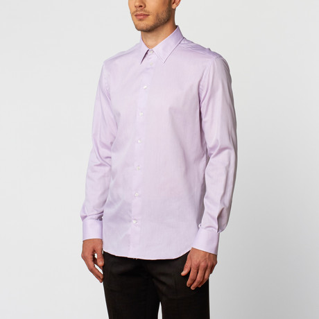 Classic Long-Sleeve Dress Shirt // Pink (US: 14.5R)
