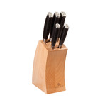 5 Piece Knife Block Set // 991A