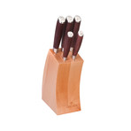 5 Piece Knife Block Set // 991