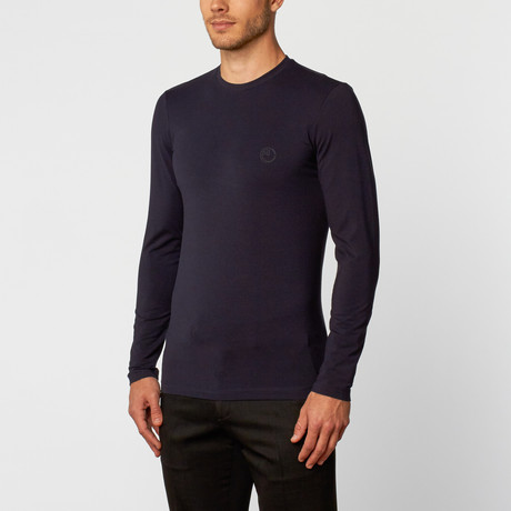 Long-Sleeve Sweatshirt // Dark Blue (XS)