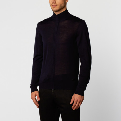 Wool Sweater // Dark Blue (XS)