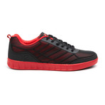 Xray // Jogger Sneaker // Red + Black (US: 7.5)