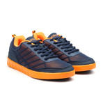 Xray // Jogger Sneaker // Navy + Orange (US: 7.5)