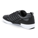 Jogger Sneaker // Black + White (US: 7.5)