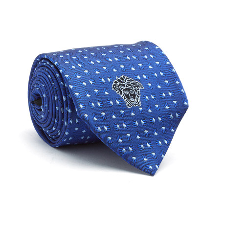 Confetti Silk Tie // Blue