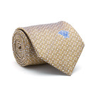 Cubism Silk Tie // Gold