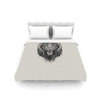 Tiger Gaze Duvet (Queen: 88" x 88")