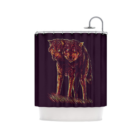 2head Shower Curtain