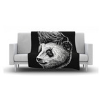 Funky Panda Fleece Blanket (50" x 60")