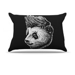 Funky Panda Pillow Case (Standard: 30" x 20")