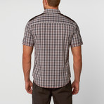 Short Sleeve Shirt // Black Plaid (2XL)