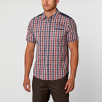 Short Sleeve Shirt // Red Plaid (XL)