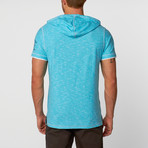 Light Weight Hoodie // Turquoise (L)