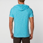 Light Weight Hoodie // Turquoise (M)